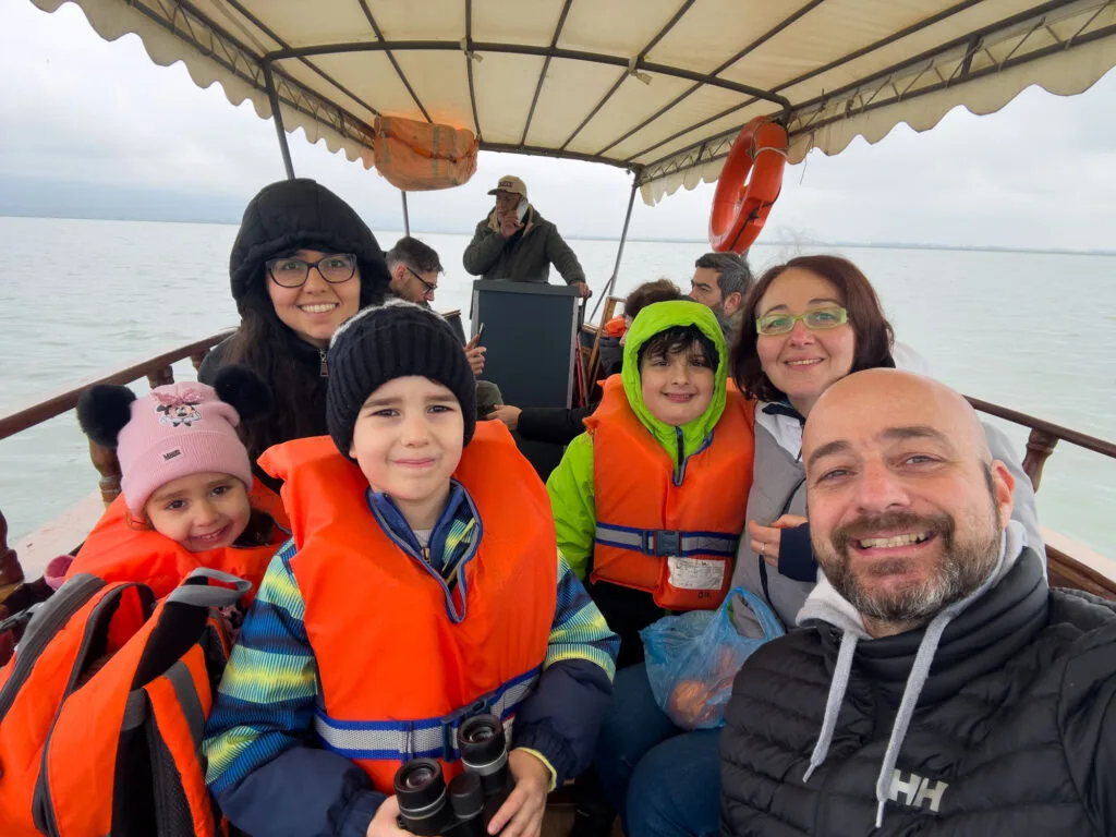 Vaios Vitos with his family