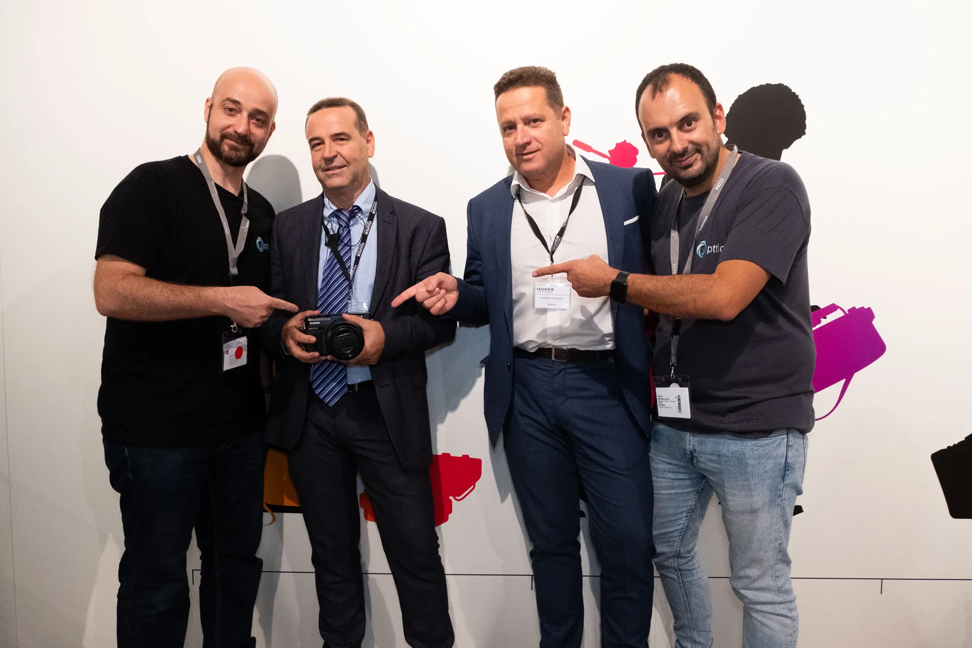 Vaios Vitos reporting for PTTL.gr at Photokina