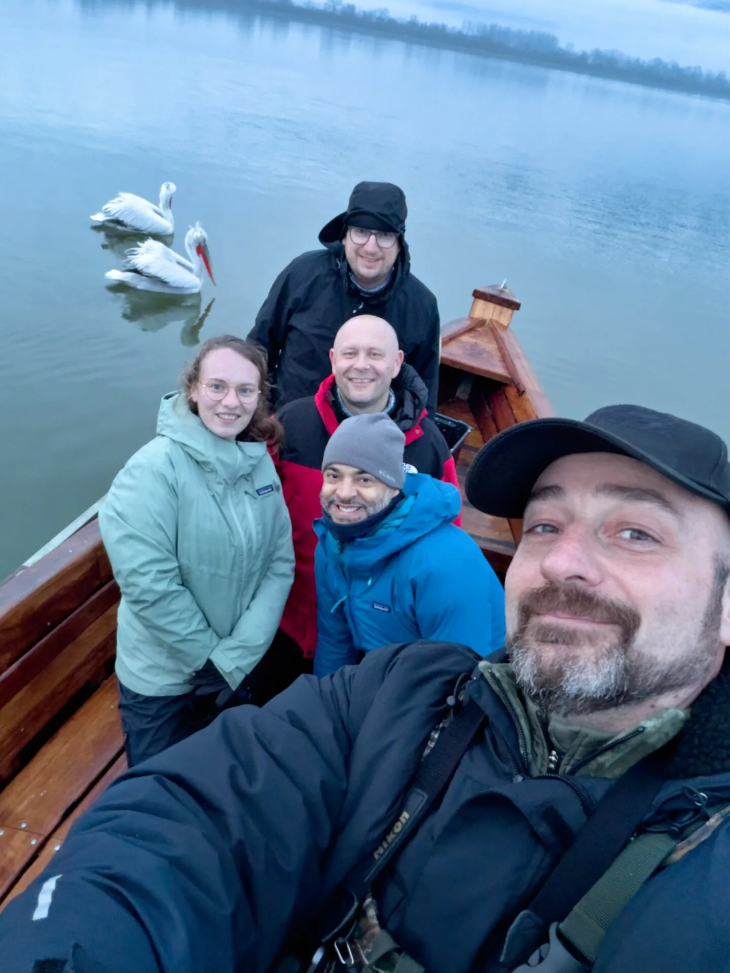 Field photography at Lake Kerkini